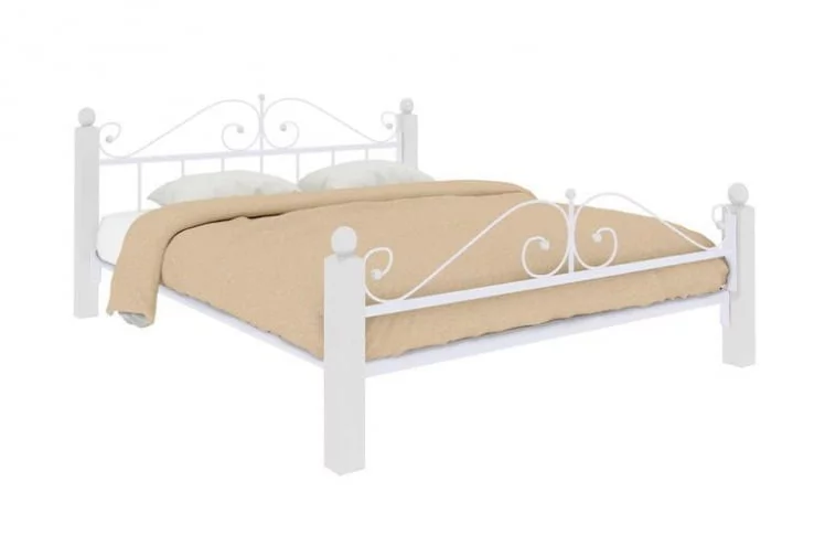 Кровать Диана Lux plus 1800х2000 Белая_0