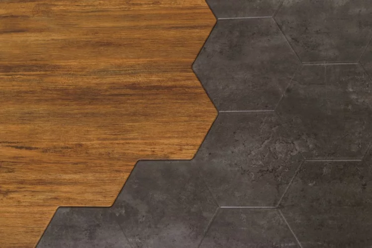 Стол журнальный Китч Дуб американский/серый бетон_5