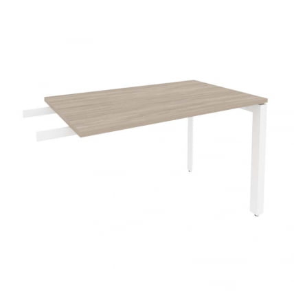 Брифинг-приставка на П-образном м/к ONIX O.MP-BR-11 Дуб Аттик/Белый_0