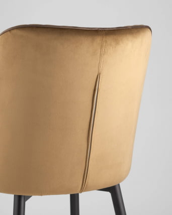 Стул Лоренс велюр Карамель_6