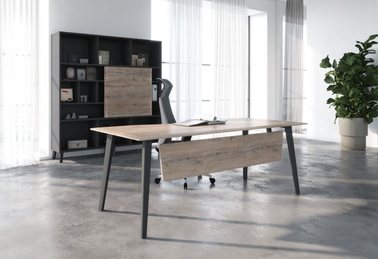 Стол руководителя JAY JST 2090 Дуб Каньон_1