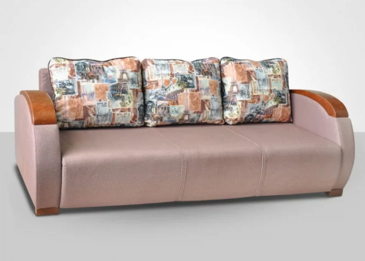 Диван-кровать Европа-2 орхидея браун данхил 23 каролина дарк милк_0