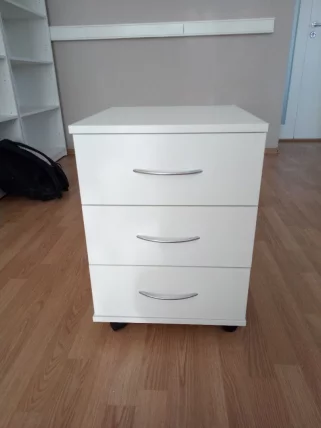 Тумба мобильная SC-3M (Белый)_1