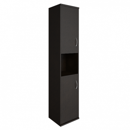 Шкаф высокий узкий левый Riva А.СУ-1.5 Л Венге Цаво_0