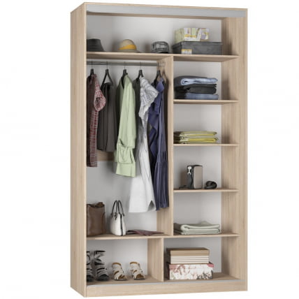 Шкаф-купе B-220х135х60-2(ВД-D8D8)_1