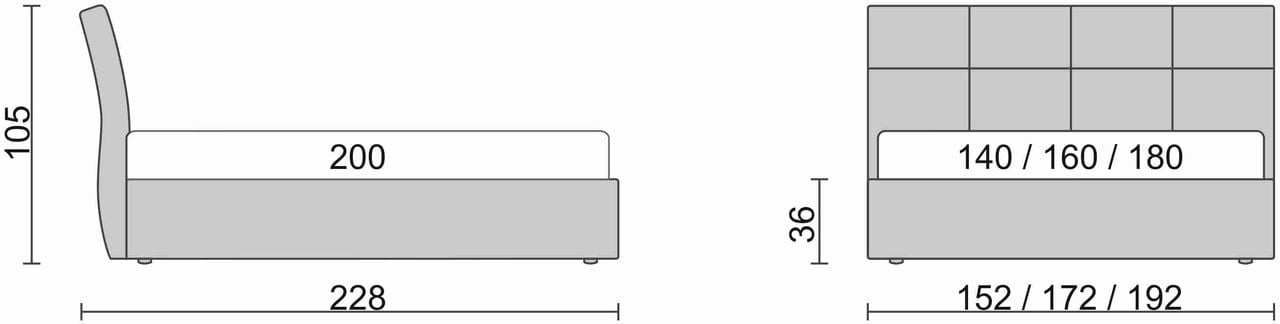 Кровать Visconti Бежевый_68193_1