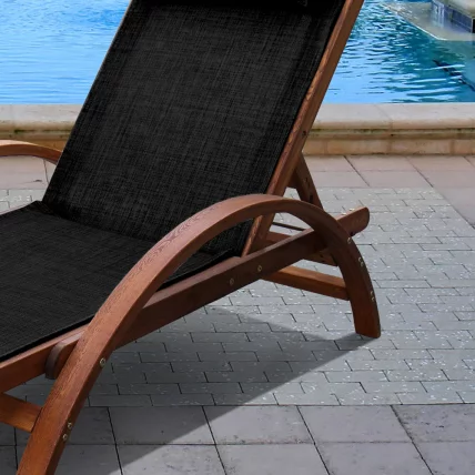 Шезлонг-лежак Мальта AFM-512A Black_1