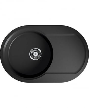 Мойка Омоикири Манмару 78-Бл Артгранит/Черный / Omoikiri Manmaru 78-Bl Artgranit/Черный_0