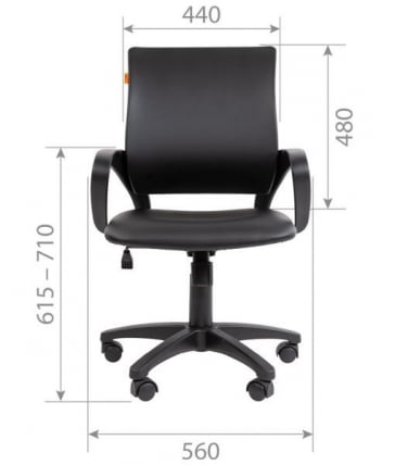 Кресло оператора CHAIRMAN 696 ЭКО Серый_3