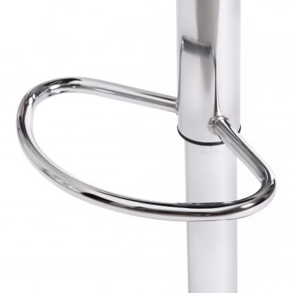 Стул барный AVIONIC (mod. KY712A) металл/экокожа, 45*53*86-107 см, бежевый/хром_8