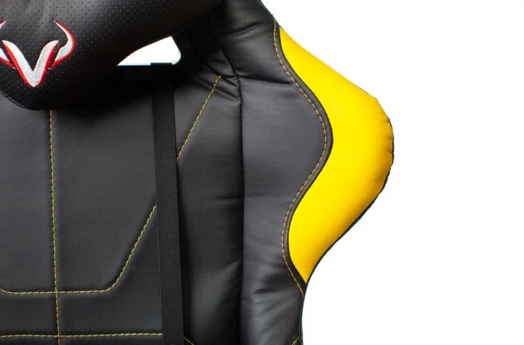 Кресло игровое Бюрократ VIKING 5 AERO YELLOW_10