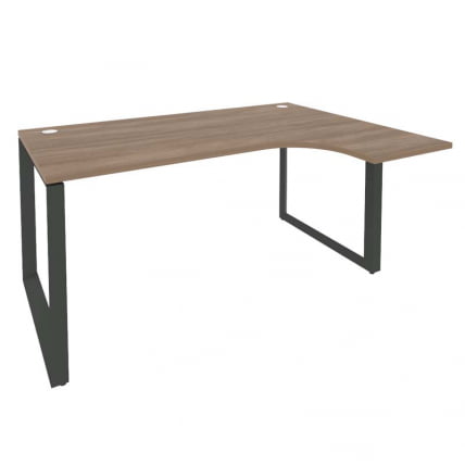 Стол эргономичный правый на О-образном м/к ONIX O.MO-SA-4R Дуб Аризона/Антрацит_0