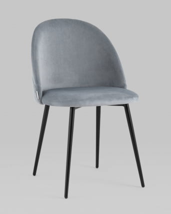 Стул Фолио велюр Серый_1