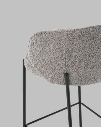 Стул полубарный Тисдейл букле серый_6