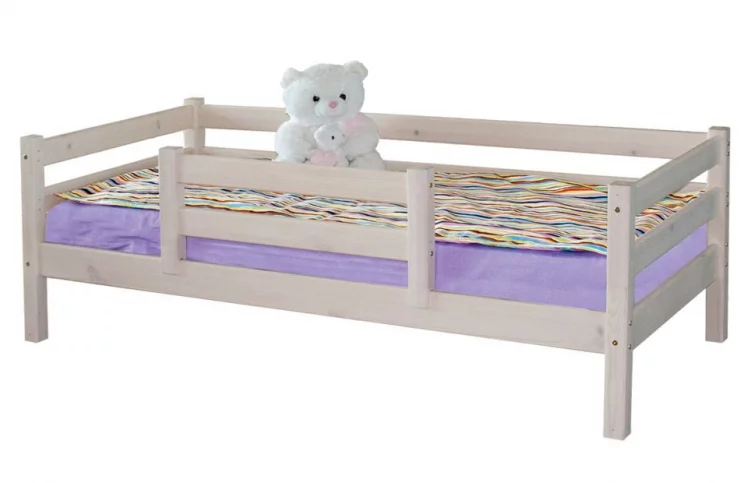 Кровать Соня Вариант 4 с защитой по центру_0