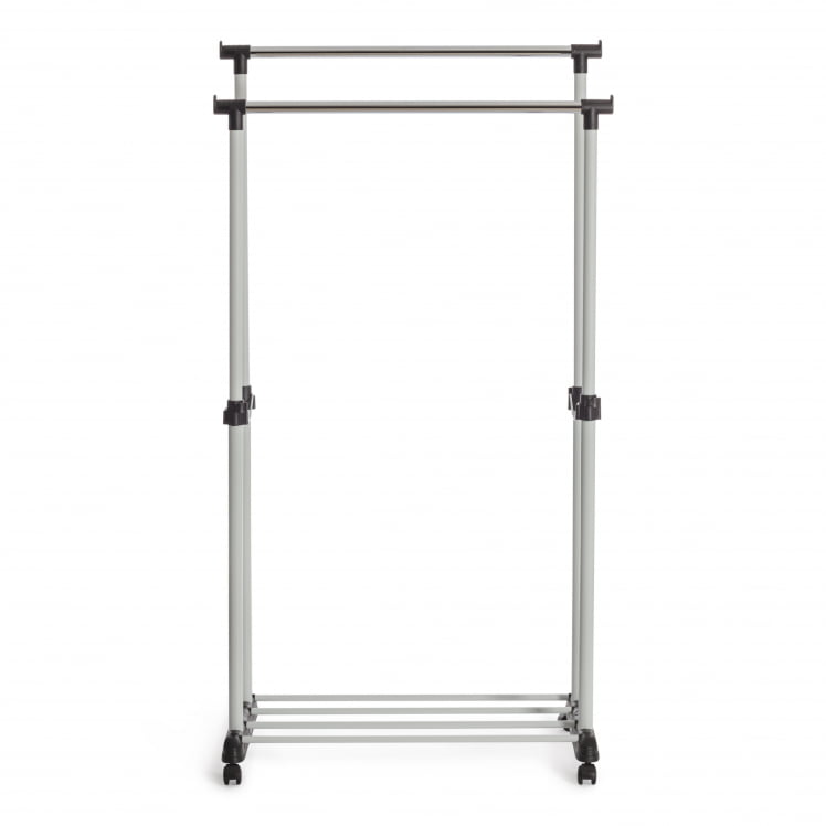 Вешалка JET металл, пластик, 86*44*166 см, черный/светло-серый/хром_2