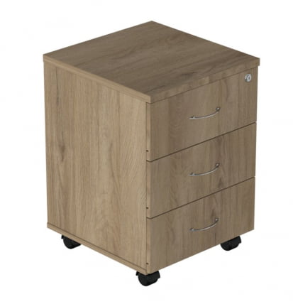 Тумба подкатная Р.Т-3 ЗЦ Серая_0