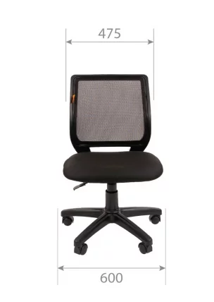 Кресло для оператора Chairman 699 БЛ Оранжевый_3