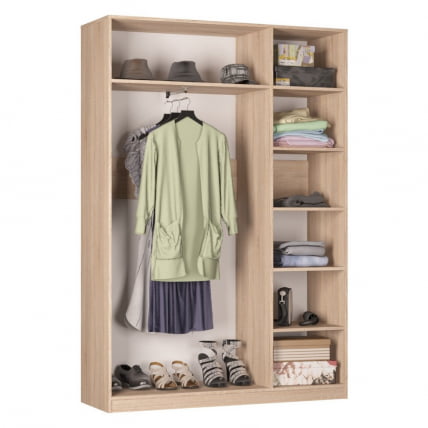 Шкаф распашный R-198х135х45-1-PO-M(ЯШТ-ЯШС)_1