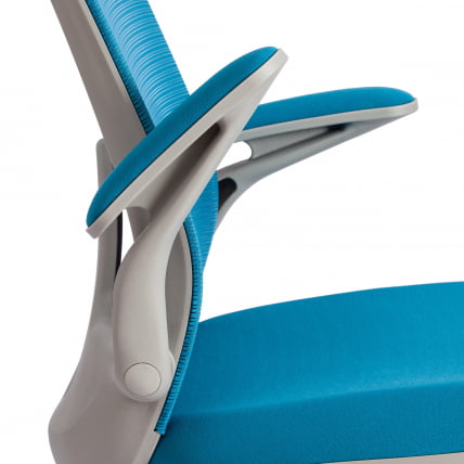 Кресло MESH-10 ткань, голубой_9