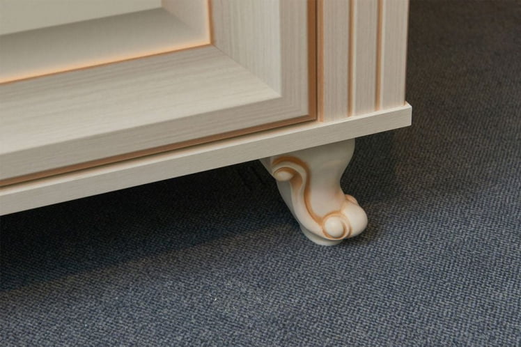 Тумба многоцелевого назначения Марлен 497 Кремовый белый Патина_2