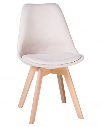 Стул обеденный ДОБРИН ДЖЕРРЙ СОФТ Кремовый / DOBRIN JERRY SOFT_0