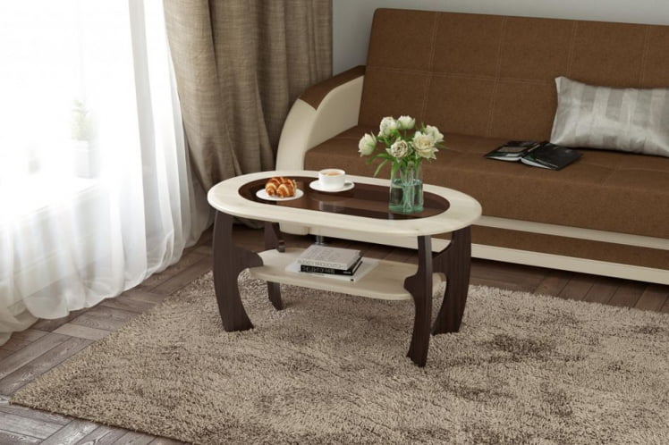 Стол журнальный Маджеста-2 Венге Клен Азия_3