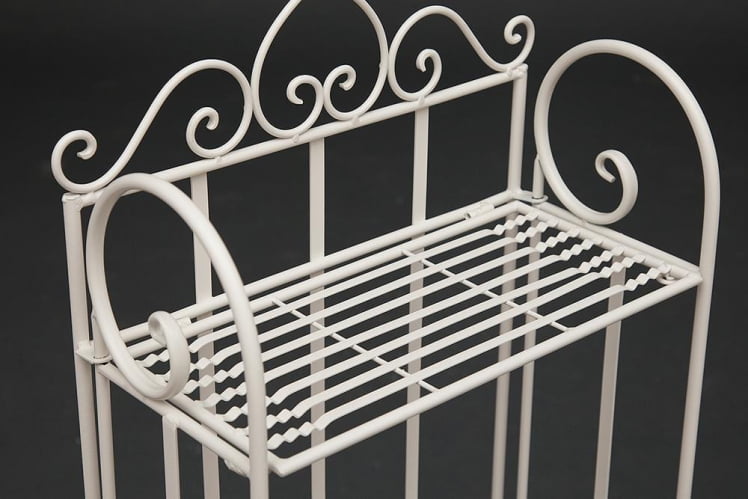 Этажерка Secret De Maison 004 стальной сплав, 42х20х108см, butter white_4