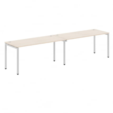 Стол двойной XTEN-S XWST 3270 Бук тиара/серый_0