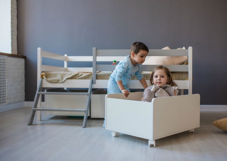 Ящики выкатные RooRoom VK-111 Белые_3