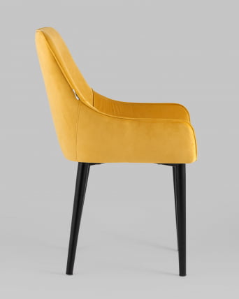 Стул Джоан велюр Оранжевый_2