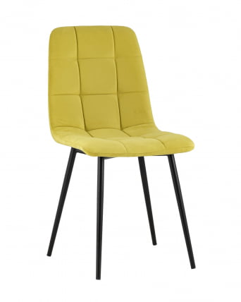 Стул Oliver велюр Золотистый_0