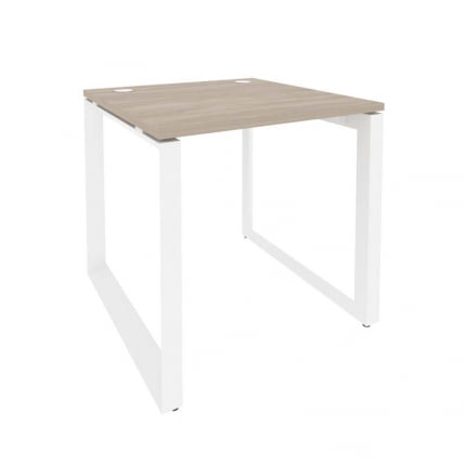 Стол рабочий на О-образном м/к ONIX O.MO-SP-0.8 Дуб Аттик/Белый_0