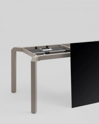 Стол обеденный Varden раскладной 180-240*90 см керамика темно-серый_2