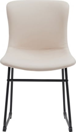 Кресло для посетителей Everprof Expo CF Экокожа Бежевый_3