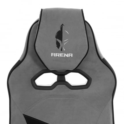 Кресло Арена металБЛ велюр, серый/черный, 29/35 / Arena metalBL_7