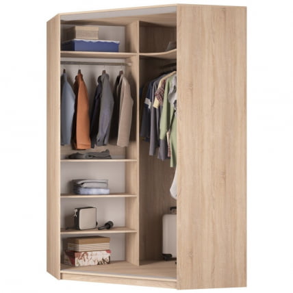 Шкаф-купе YA-230х1400-718-3(Венге-ДМ-D1D1)_1