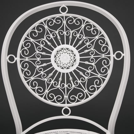 Стул Secret De Maison Gloria стальной сплав, 50х47х92см, butter white_5