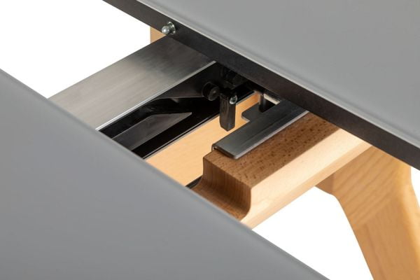 Стол раскл. Нарвик Glass 120-150 Automatic Natur/Dark matte glass_4