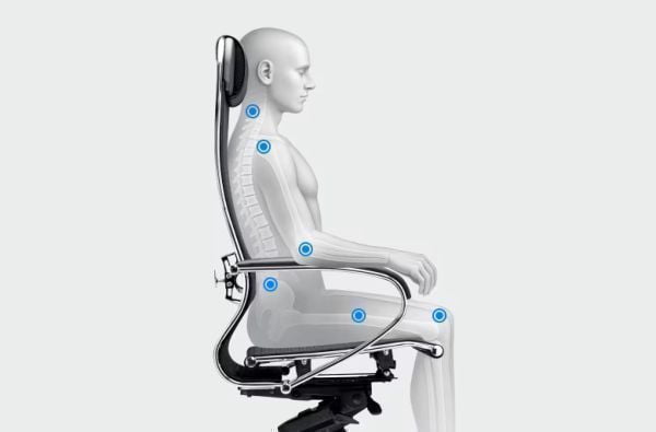 Кресло компьютерное Y 4DT L2-15D - YM93+Infinity+carbon /Kc14/Nc09/D06P/H13mM-3D(M26.B32.G25.W04)_2