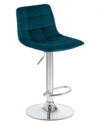Стул барный DOBRIN TAILOR (морской волны велюр (MJ9-99)) 2 шт_0