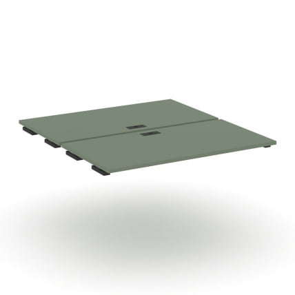 Двойной стол-приставка к двум опорным тумбам/шкафам CONCEPT CN.DSPR-006 Кобо Черный_0