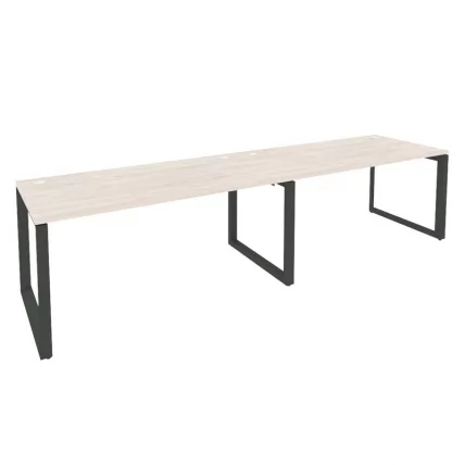 Рабочая станция на О-образном м/к ONIX O.MO-RS-2.4.8 Денвер Светлый/Антрацит_0