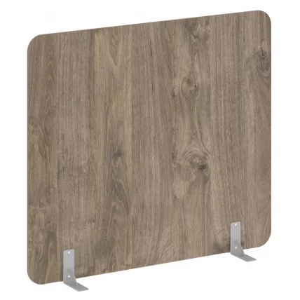 Перегородки на металлических опорах на фетровых подпятниках R-line DP.F-160-140 Тиквуд Темный_0