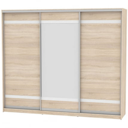 Шкаф-купе B-230х270х60-3(ДСС-D9D10D9)_0