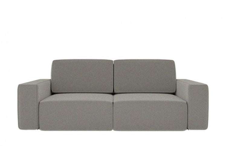 Диван прямой Сунндал (Berhouse) Цвет фасада: Грей рогожка; Тип: Прямой; Материал фасада: Микророгожка_0