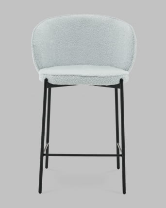 Стул полубарный Тисдейл букле светло-голубой_2