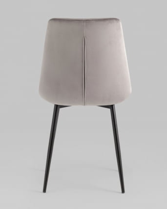 Стул Флекс New велюр светло-серый 2шт_3