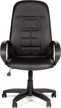 Кресло руководителя CHAIRMAN 727 Терра матовый черный_1