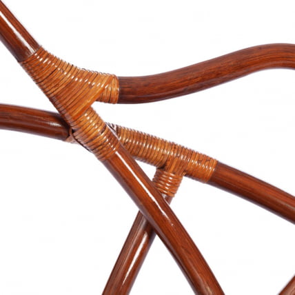 Кресло вращающееся FLORES 5005 /без подушки/ Pecan (орех)_6